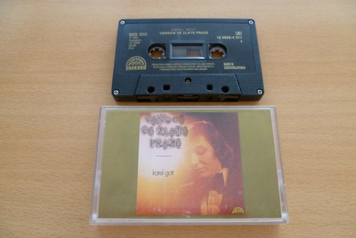 📼Karel Gott-Vánoce ve zlaté Praze-Christmas In Golden Prague-Supraphon Cassette