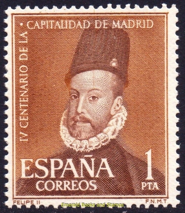EBS Spain 1961 - Madrid as Capital - Capitalidad de Madrid - 1283-1288 MNH** - Image 3 of 4