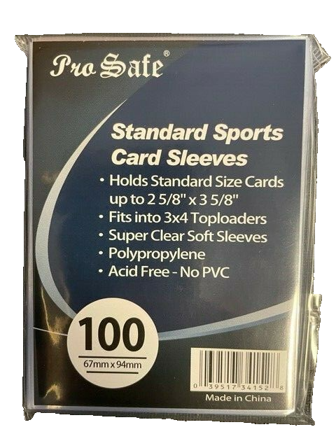 Ultra Pro Soft Penny Sleeves  4 Packs Of 500, 2000 Total Sleeves For  Standard Cards Bulk Trading Card Sleeves