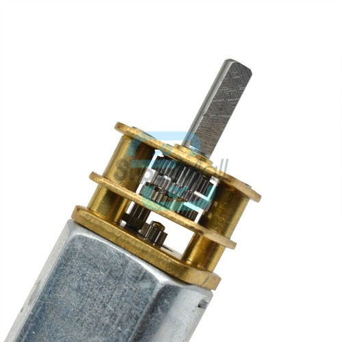 DC 3V 6V 12V 100RPM Micro Speed Reduction Gear Motor Wheel Shaft Metal Gearbox - Bild 88 von 118