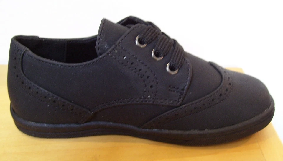 Zapatos de vestir negros Scott David Lil Chandler para niños talla 5, 6 u 11 Foto 3 de 4