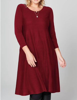 chinese dress ladies Plus Size Midi Sweater Dress