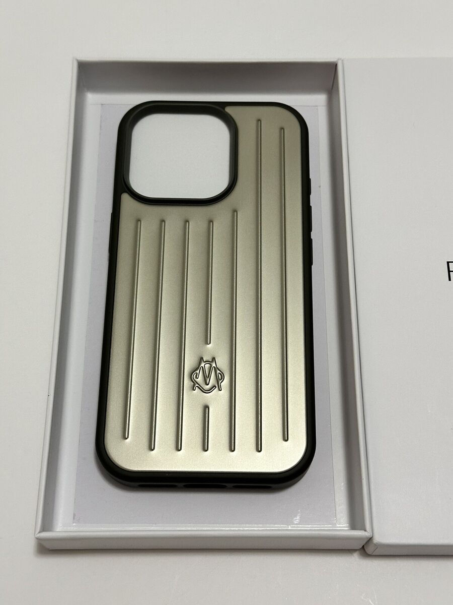 Rimowa Iphone Case Aluminum For Iphone 16 Pro Max TITANIUM Rimowa Iphone Case Aluminum For Iphone 16 Pro Max TITANIUM