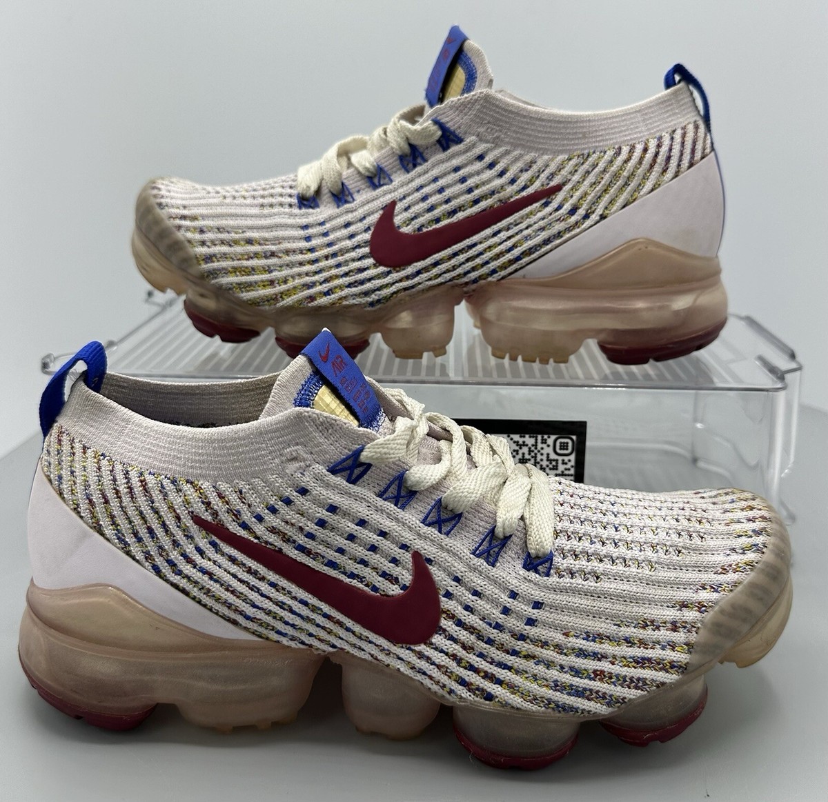 Size 7 - Nike Air VaporMax Flyknit 3 Light Violet Noble Red Size 7 - Nike Air VaporMax Flyknit 3 Light Violet Noble Red