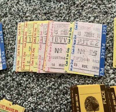Lot Of Churchill Downs Horse Racing Betting Mutual Tickets | eBay