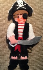 Someone Special handmade stuffed felt holiday figurine ornament