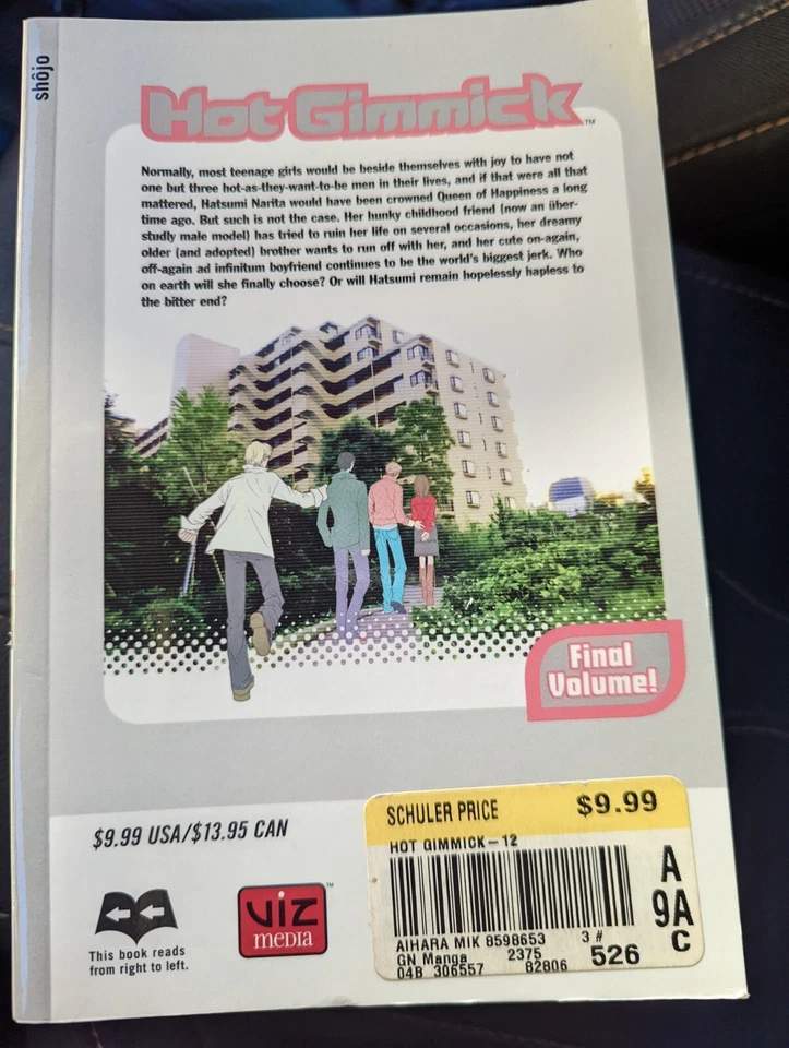Lote de 4 Manga Hot Gimmick Miki Aihara 2 7 8 12 VIZ Media Shojo Tapa blanda Foto 2 de 4