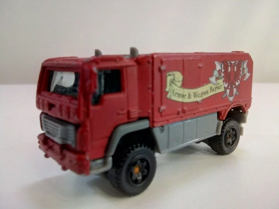 MATCHBOX Desert Thunder V16 Armor & Weapon Repair MB712 2006 Mattel MODELLINO - Immagine 4 di 4