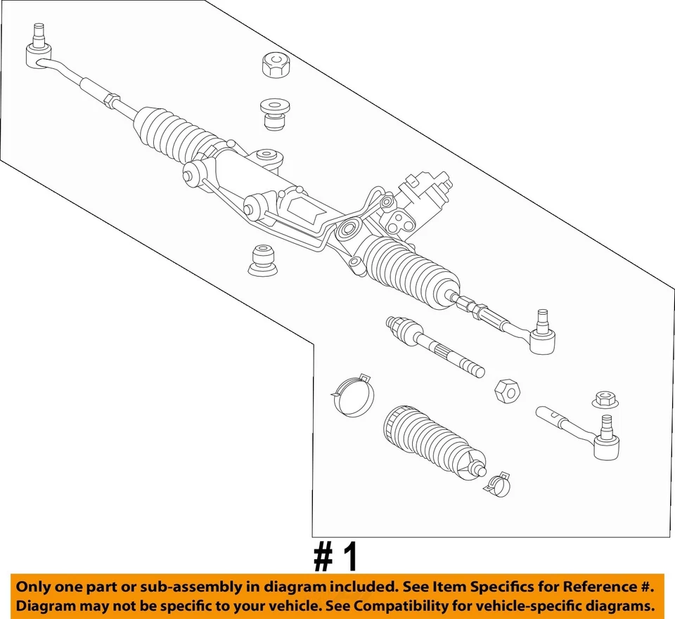 Conjunto de rack e pinhão usado serve: 2007 Mercedes-benz Mercedes cls-class 211 Ty - Imagem 4 de 4