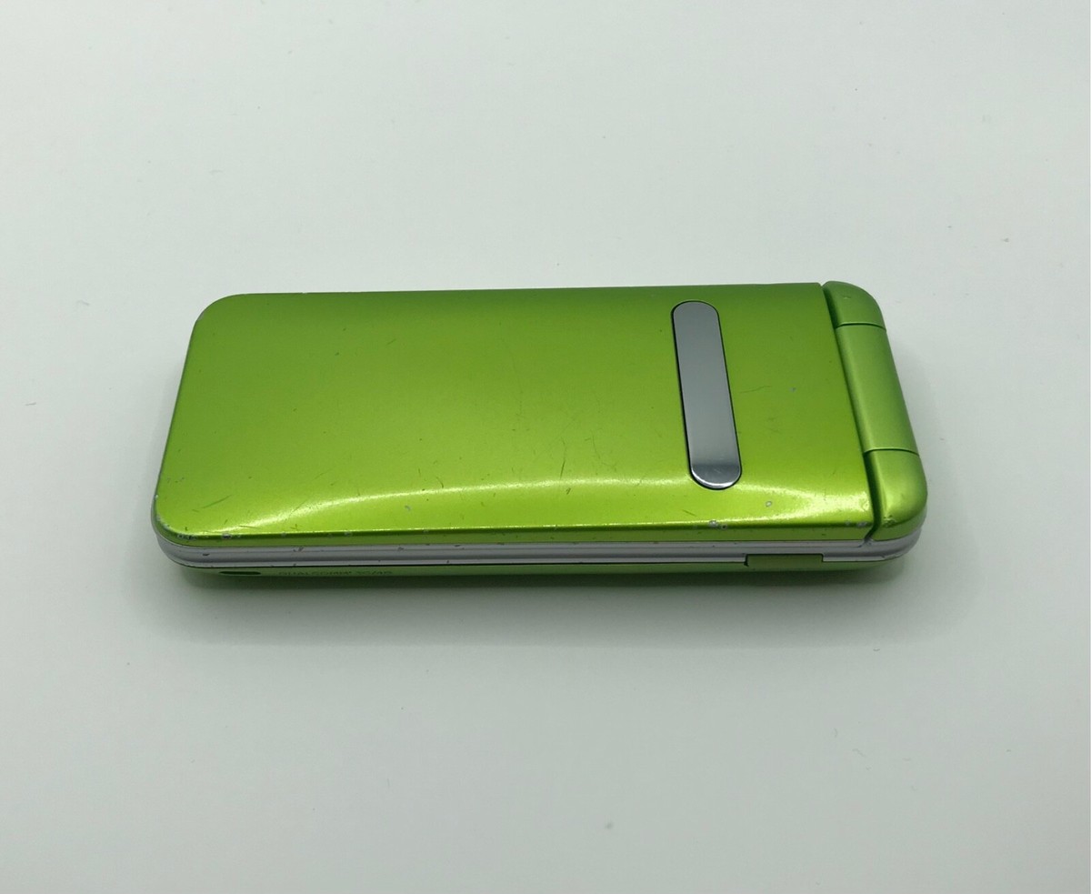 京セラ - ＫYＦ37ＧＲＡTＩNAグリーン KYOCERA GRATINA KYF37 Green Android Flip Phone Unlocked SIM