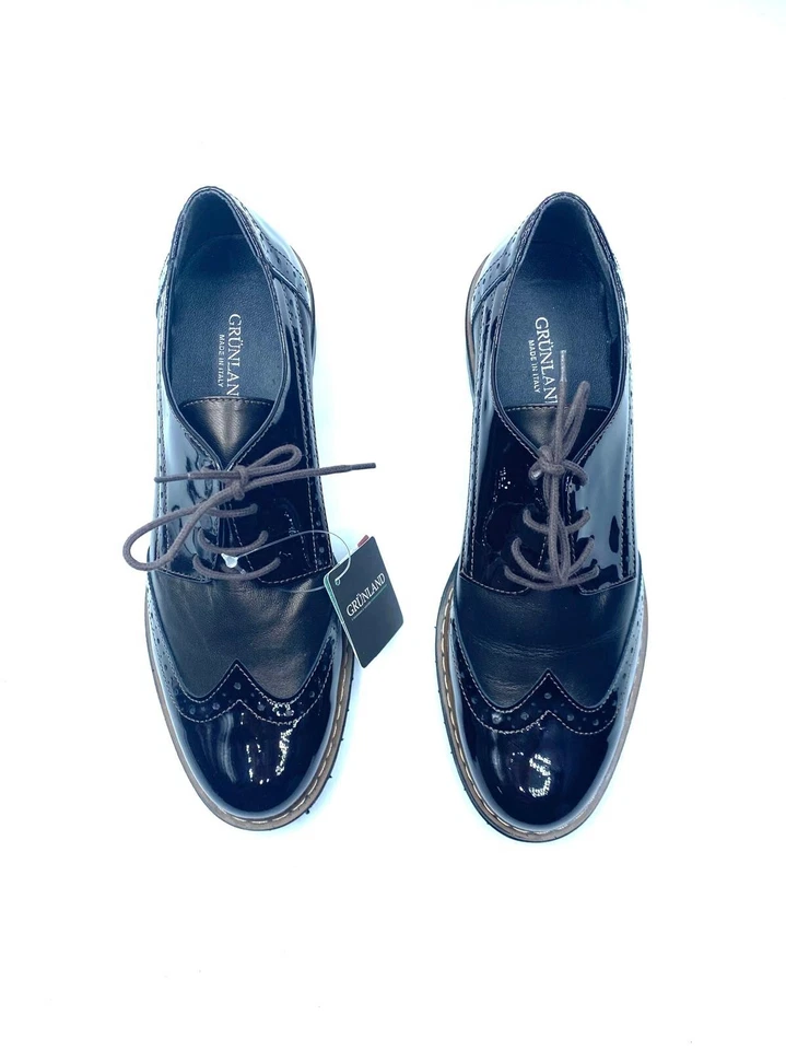 GRUNLAND CIZI SCARPE STRINGATE DONNA TESTA DI MORO - Immagine 3 di 4