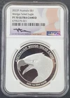 2022P Australia Wildlife "Wedge-Tailed Eagle"-1 oz .9999 Fine Silver-NGC PF70