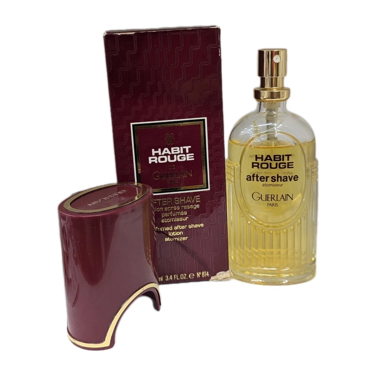 Guerlain Habit Rouge Aftershave Fragrances for Men for sale | eBay