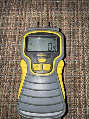 General Tools MMD4E Pin Type Digital Moisture Meter Wood Drywall