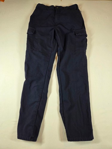 Tyndale Men's 34x34 FR Cargo Pants Navy Blue 12 Cal HRC 2 NFPA 2112 Flame Resist