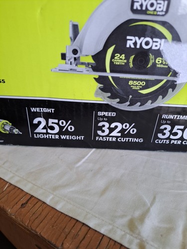 RYOBI PSBCS01B ONE+ HP 18V Brushless Compact 6-1/2" Circular Saw TOOL ONLY(F) - Picture 3 of 18