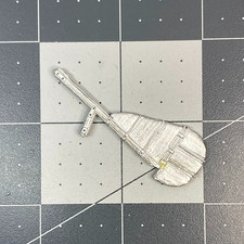 Vintage GW DWARF GYROCOPTER TAIL FIN STABILIZER Oldhammer metal rudder GW Z26