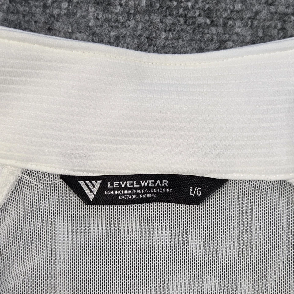 Pullover Ryder Cup 2037 Mujer Grande Blanco 1/4 Cremallera Congressional Country Club Foto 2 de 4