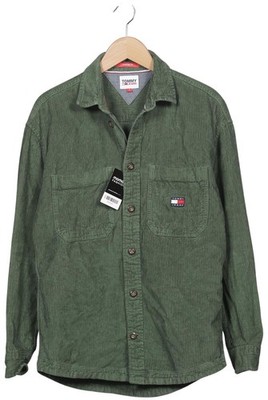 Tommy Jeans Jacke Herren Anorak Jacket Kurzmantel Gr. S Baumwolle Grün #r0x2mo3