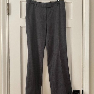 Brooks Brothers Tweed Black/Blue/Lavender Pants with Cuffs Size 8 EUC