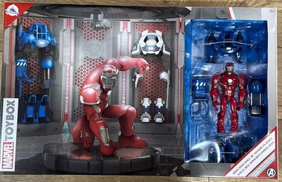 Iron Man Hall of Armor Set Disney Store Exclusive Toy Box Marvel