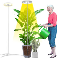Grow Light for Indoor Plants with Tripod Stand, Full Spectrum Plant Lamp 61" Tal
