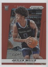 2024-25 Panini Prizm Deca Red Prizm 106/199 Jaylen Wells #21 1pe9