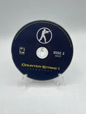 Counter-Strike 1 Anthology (PC, 2005) CD-Rom Valve Steam Disc 2 Two Only