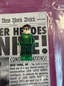 Lego 2011 Green Lantern Mini Figure SDCC Super Heroes DC Comics