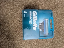 Image of Gillette Mach 3 Turbo Razor Replacement Blades - 4 Pieces