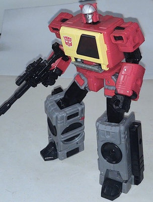 #ad Transformers Legacy Kingdom War for Cybertron Blaster Voyager generation $21.99