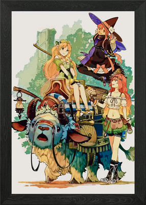 Atelier Ayesha gerahmtes Wandbild Poster Leinwanddruck Bild