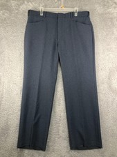 VTG Levis Pants Mens 38x29.5 Blue Action Slacks High Rise