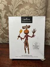 Hallmark Keepsake Ornament 2022 The Pumpkin King Nightmare Before Christmas