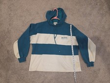 VTG 90s Boss America Sweatshirt Teal Pullover XL Vintage