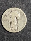 1926-S U.S. Standing Liberty SILVER Quarter - Solid  AG/GOOD stk#q21