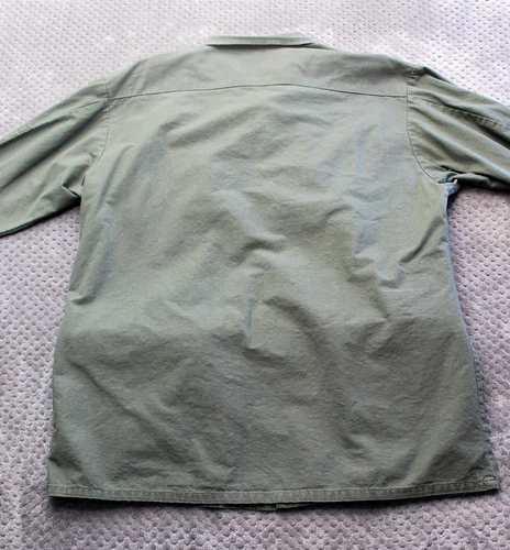 Rothco Jacket Mens Medium Green BDU Ripstop Field Button Front Reproduction image 7