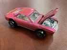 Vintage Hot Wheels Redlines 1968 CUSTOM AMX - Antifreeze Pink (Pearl Pink)