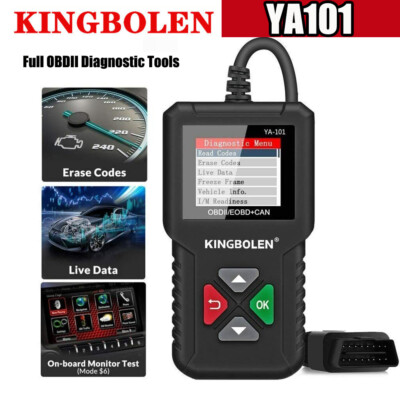 YA101 OBD2 Scanner Diagnostic Tool Check Engine Automotive Fault Code Reader USA