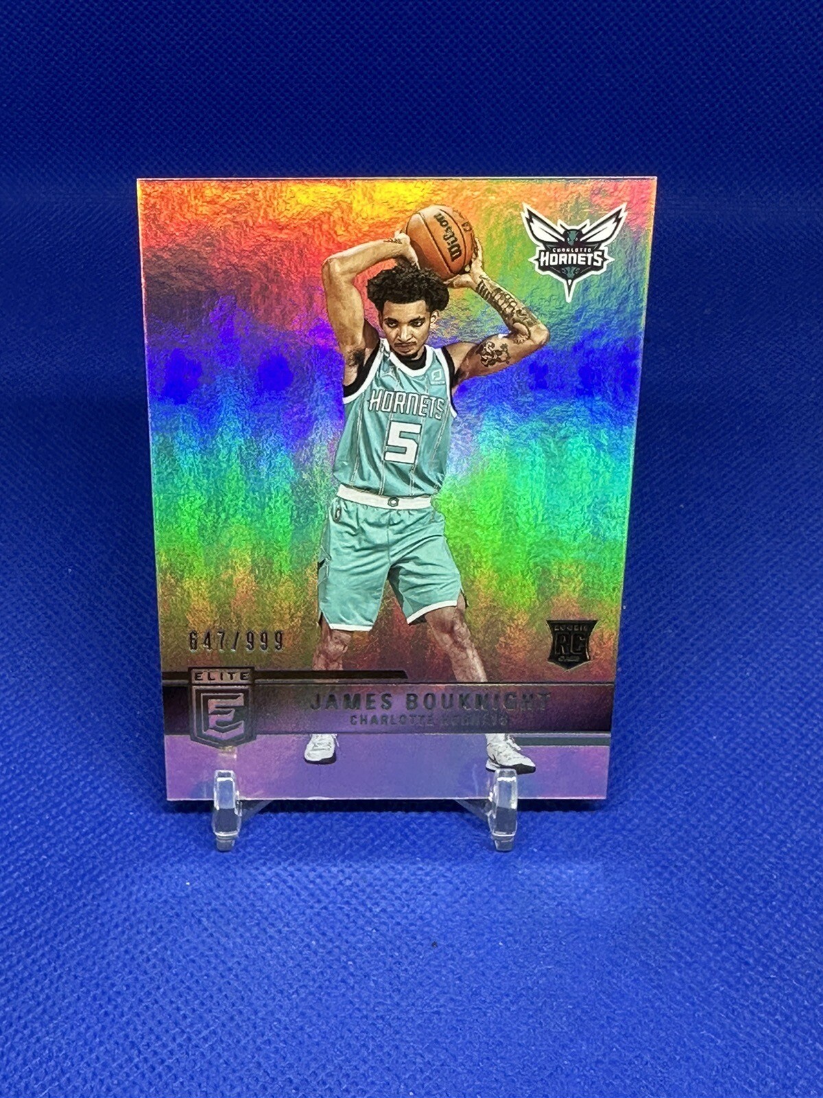James Bouknight Rookie Card RC /999 2021-22 Donruss Elite Basketball Hornets