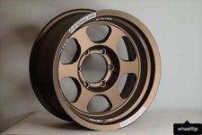 Set Of 4 Volk Racing Te37xt M-spec 16x8 -20 6x139.7 Bronze Wheels