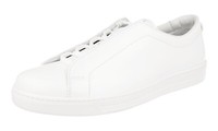 Prada Leder Downtown Sneaker - 4E3286 - Weiss - Neu - 9 43