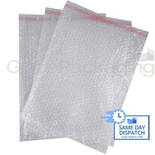 50 x BP5 STARKE EINFACHE KLARE PEEL & SEAL LUFTPOLSTERBEUTEL BEUTEL 280x360 mm (11x14")