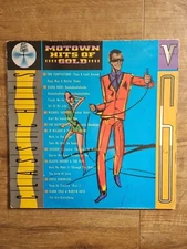 Motown Hits Of Gold Vol 6 Vinyl Album.