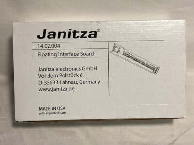 Janitza Floating Interface Board 24 Channels CTS24FBV - NEW - FAST SHIPPING