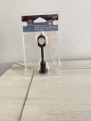 Lemax Christmas Village Carole Towne Street Clock 271170