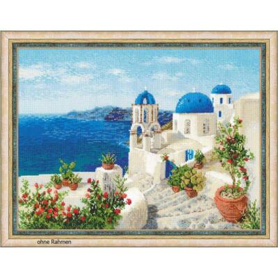 Riolis Kreuzstich-Set ''Santorini'', Zählmuster