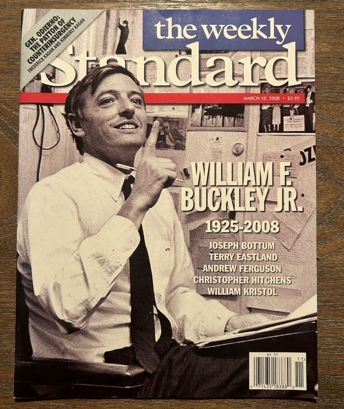 Weekly Standard William F. Buckley Jr. Memorial 3/10/2008