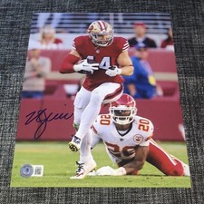 KYLE JUSZCZYK SIGNED AUTOGRAPH 8X10 PHOTO SAN FRANCISCO 49ERS BECKETT BAS COA
