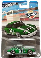 Hot Wheels 1971 Porsche 911 5/6 Vintage Racing Club HRV04 1:64 GrüN Modellauto